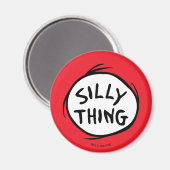 Dr. Seuss | Sache 1 Sache 2 - Albernes Ding Magnet (Vorderseite/Rückseite)