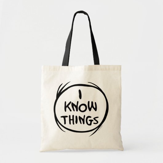 Dr. Seuss | Sache 1 Sache 2 - Ich weiß, was Tragetasche (Vorne)