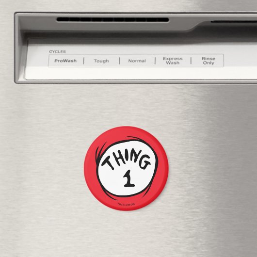 Dr. Seuss | Sache 1 Sache 2 - Sache 1 Magnet (In Situ (Geschirrspüler))