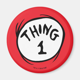 Dr. Seuss   Sache 1 Sache 2 - Sache 1 Magnet
