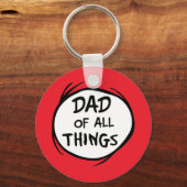 Dr. Seuss | Sache 1 Sache 2 - Vater aller Dinge Schlüsselanhänger (Vorderseite)