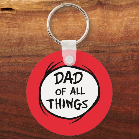 Dr. Seuss | Sache 1 Sache 2 - Vater aller Dinge Schlüsselanhänger (Vorderseite)