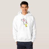 Dr. Seuss| Sam-I-Am-Holding - Zeichen Hoodie (Vorne ganz)
