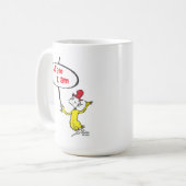 Dr. Seuss | Sam-I-Am-Holding-Zeichen Kaffeetasse (Vorderseite Links)