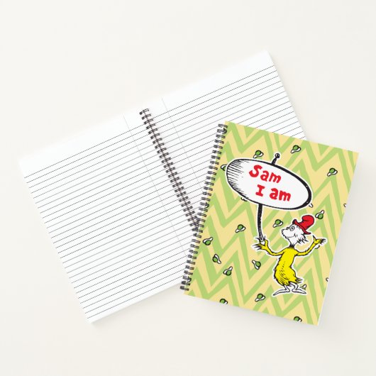 Dr. Seuss | Sam-I-Am-Holding-Zeichen Notizblock (Innenseite)