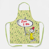 Dr. Seuss | Sam-I-Am-Holding-Zeichen Schürze (Vorderseite)