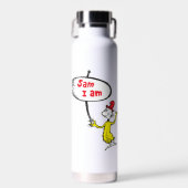 Dr. Seuss | Sam-I-Am-Holding-Zeichen Trinkflasche (Vorne)
