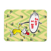 Dr. Seuss | Sam-I-Am mit Schild Magnet (Horizontal)