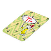 Dr. Seuss | Sam-I-Am mit Schild Magnet (Linke Seite)