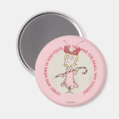 Dr. Seuss | Schnürsenkel | Cindy-Lou Who - Niedlic Magnet (Vorderseite/Rückseite)