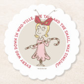 Dr. Seuss | Schnürsenkel | Cindy-Lou Who - Niedlic Untersetzer (Vorderseite)