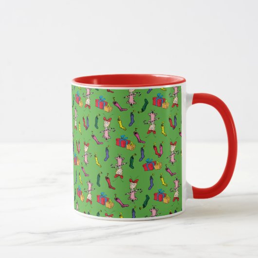 Dr. Seuss | Schnürsenkel | Cindy-Lou Who Pattern Tasse (Rechts)