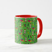 Dr. Seuss | Schnürsenkel | Cindy-Lou Who Pattern Tasse (VorderseiteRechts)