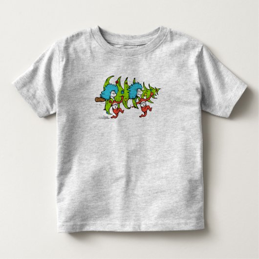 Dr. Seuss | Schnürsenkel | Das eine Weihnachten Kleinkind T-shirt (Vorderseite)