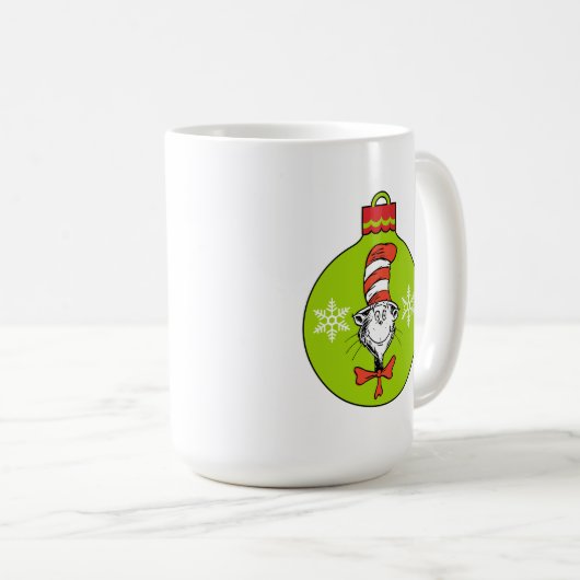 Dr. Seuss | Schnürsenkel | Katze im Hutschmuck Kaffeetasse (VorderseiteRechts)