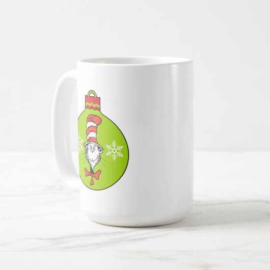 Dr. Seuss | Schnürsenkel | Katze im Hutschmuck Kaffeetasse (Vorderseite Links)