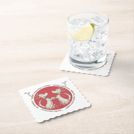 Dr. Seuss | Schnürsenkel | Max. Weihnachtsangebot Untersetzer (Vor Ort)