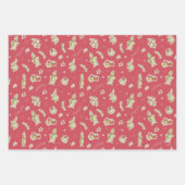 Dr. Seuss | Schnürsenkel | Rotes Weihnachtsmuster Geschenkpapier Set (Vorderseite 2)