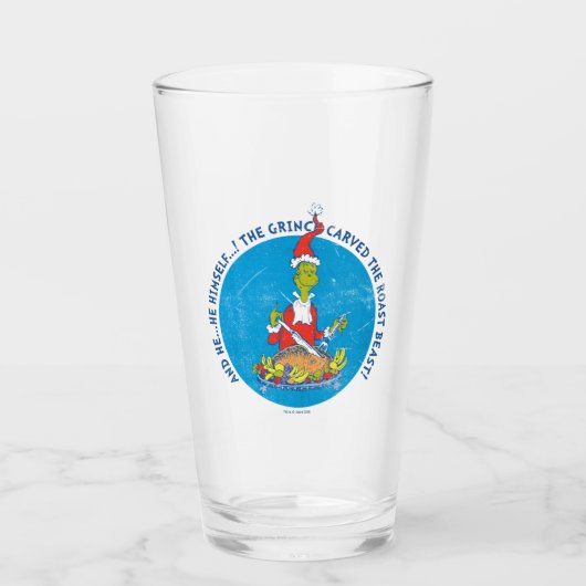 Dr. Seuss | Schnürsenkel | Weihnachtsgebäck Glas (Vorderseite)