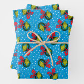 Dr. Seuss | Schnürsenkel | Weihnachtsmuster Geschenkpapier Set (Beispiel)