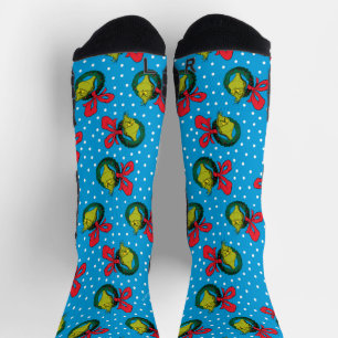 Dr. Seuss   Schnürsenkel   Weihnachtsmuster Socken