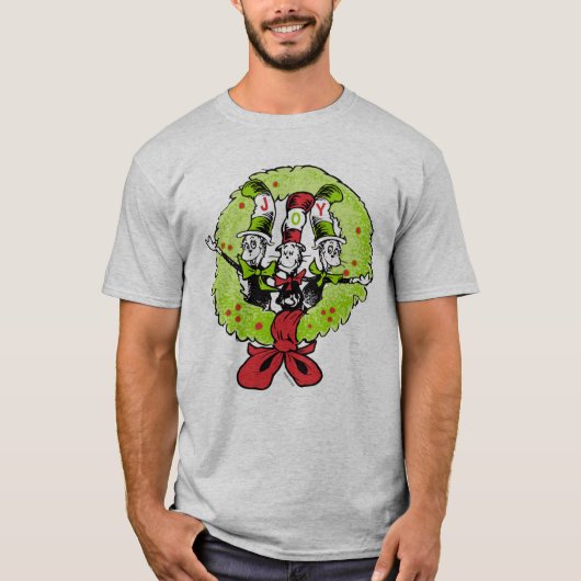Dr. Seuss | Schnürsenkel | Who-ville Christmas Joy T-Shirt (Vorderseite)