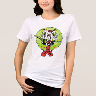 Dr. Seuss   Schnürsenkel   Who-ville Christmas Joy Tri-Blend Shirt