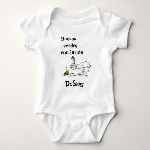 Dr. Seuss Spanische Grüne Eier mit Schinken Baby Strampler