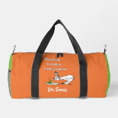 Dr. Seuss Spanische Grüne Eier mit Schinken Duffle Bag (Rückseite)