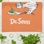 Dr. Seuss Spanische Grüne Eier mit Schinken Geschirrtuch (Gefaltet)