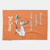 Dr. Seuss Spanische Grüne Eier mit Schinken Geschirrtuch (Horizontal)