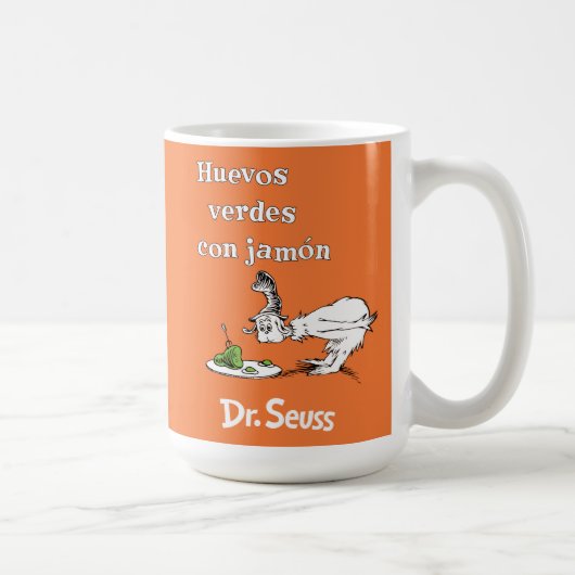 Dr. Seuss Spanische Grüne Eier mit Schinken Kaffeetasse (Rechts)