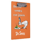 Dr. Seuss Spanische Grüne Eier mit Schinken Klemmbrett (Rechts)