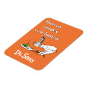 Dr. Seuss Spanische Grüne Eier mit Schinken Magnet (Linke Seite)