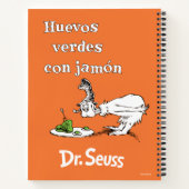 Dr. Seuss Spanische Grüne Eier mit Schinken Notizblock (Rückseite)