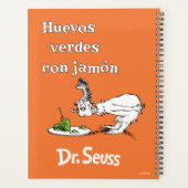 Dr. Seuss Spanische Grüne Eier mit Schinken Planer (Rückseite)