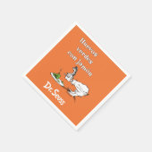Dr. Seuss Spanische Grüne Eier mit Schinken Serviette (Ecke)