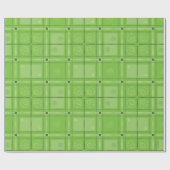 Dr. Seuss | St. Patrick's Day Kariert Pattern Geschenkpapier (Flach)