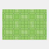 Dr. Seuss | St. Patrick's Day Kariert Pattern Geschenkpapier Set (Vorderseite)