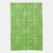 Dr. Seuss | St. Patrick's Day Kariert Pattern Geschirrtuch (Vertikal)