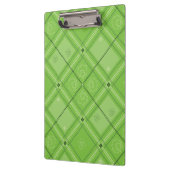 Dr. Seuss | St. Patrick's Day Kariert Pattern Klemmbrett (Links)