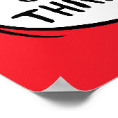 Dr. Seuss Thing 1 Thing 2 - Bruder aller Dinge Poster (Ecke)