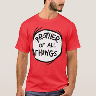 Dr. Seuss Thing 1 Thing 2 - Bruder aller Dinge T-Shirt