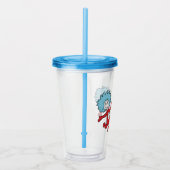 Dr. Seuss Thing 1 und Thing 2 Charakter Acryltrinkbecher (Rechts)