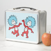 Dr. Seuss Thing 1 und Thing 2 Charakter Metall Brotdose (Beispiel)