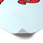 Dr. Seuss Thing 1 und Thing 2 Charakter Poster (Ecke)