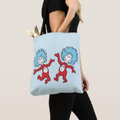 Dr. Seuss Thing 1 und Thing 2 Charakter Tasche (Von Nahem)