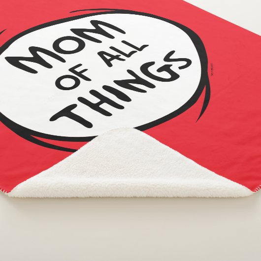Dr. Seuss Thing Eine Sache Zwei - Mama aller Dinge Sherpadecke (3/4)