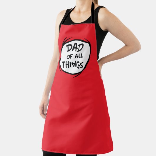 Dr. Seuss Thing Eine Sache Zwei - Vater aller Ding Schürze (InSitu)