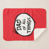 Dr. Seuss Thing Eine Sache Zwei - Vater aller Ding Sherpadecke (Vorderseite (Horizontal))